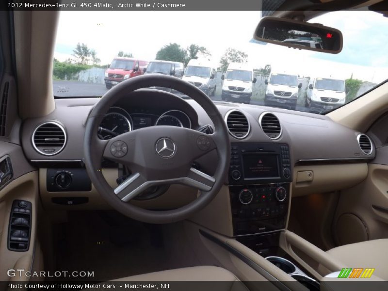 Arctic White / Cashmere 2012 Mercedes-Benz GL 450 4Matic