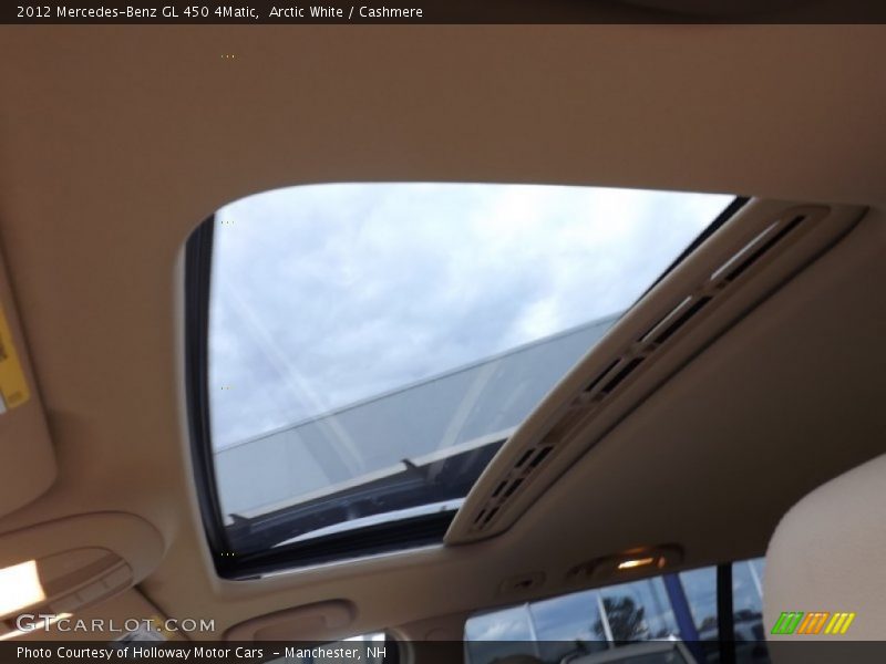 Arctic White / Cashmere 2012 Mercedes-Benz GL 450 4Matic