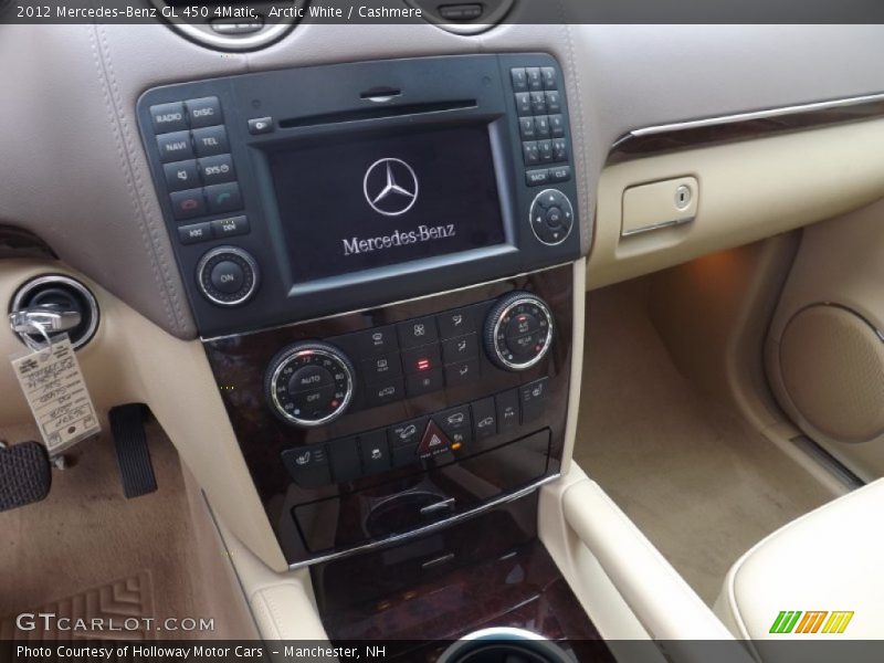 Arctic White / Cashmere 2012 Mercedes-Benz GL 450 4Matic