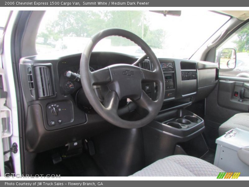 Summit White / Medium Dark Pewter 2006 Chevrolet Express 1500 Cargo Van