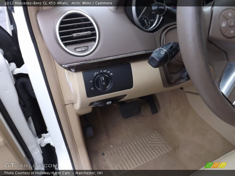 Arctic White / Cashmere 2012 Mercedes-Benz GL 450 4Matic