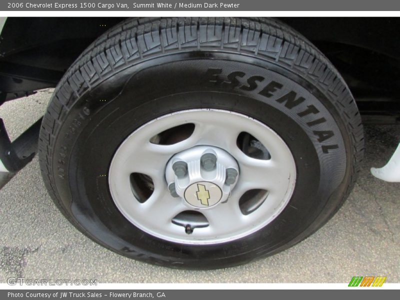 Summit White / Medium Dark Pewter 2006 Chevrolet Express 1500 Cargo Van