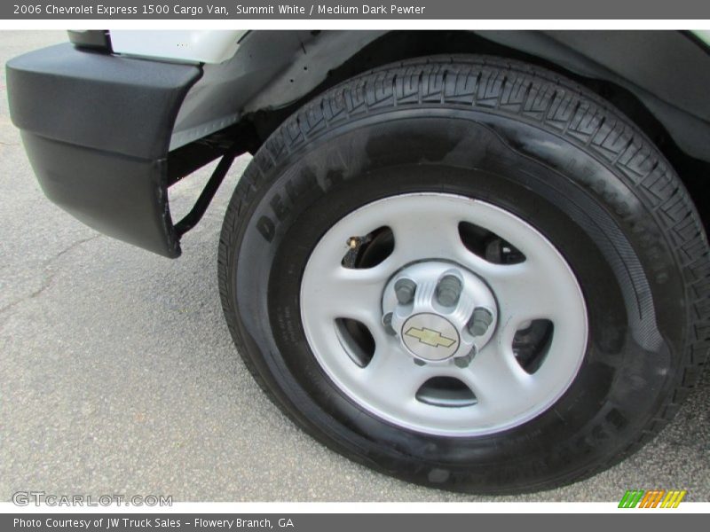 Summit White / Medium Dark Pewter 2006 Chevrolet Express 1500 Cargo Van