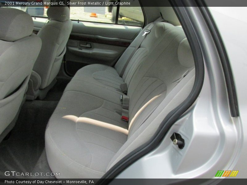 Silver Frost Metallic / Light Graphite 2001 Mercury Grand Marquis GS