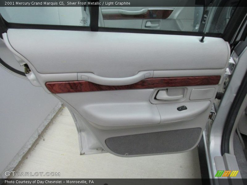 Silver Frost Metallic / Light Graphite 2001 Mercury Grand Marquis GS