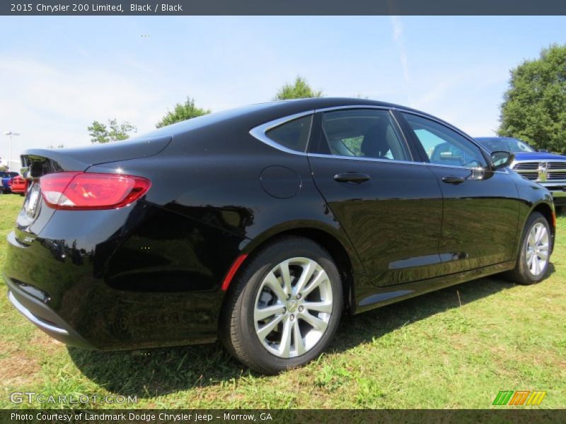 Black / Black 2015 Chrysler 200 Limited