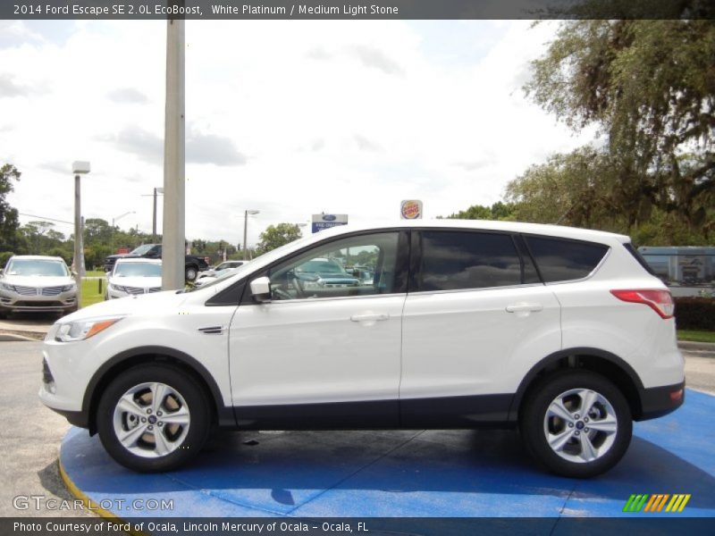  2014 Escape SE 2.0L EcoBoost White Platinum