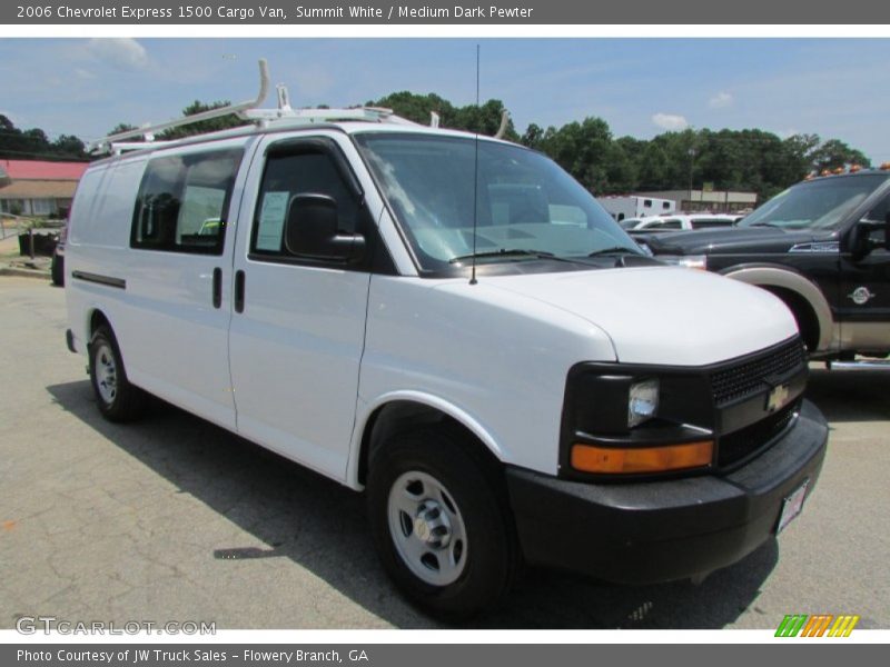 Summit White / Medium Dark Pewter 2006 Chevrolet Express 1500 Cargo Van
