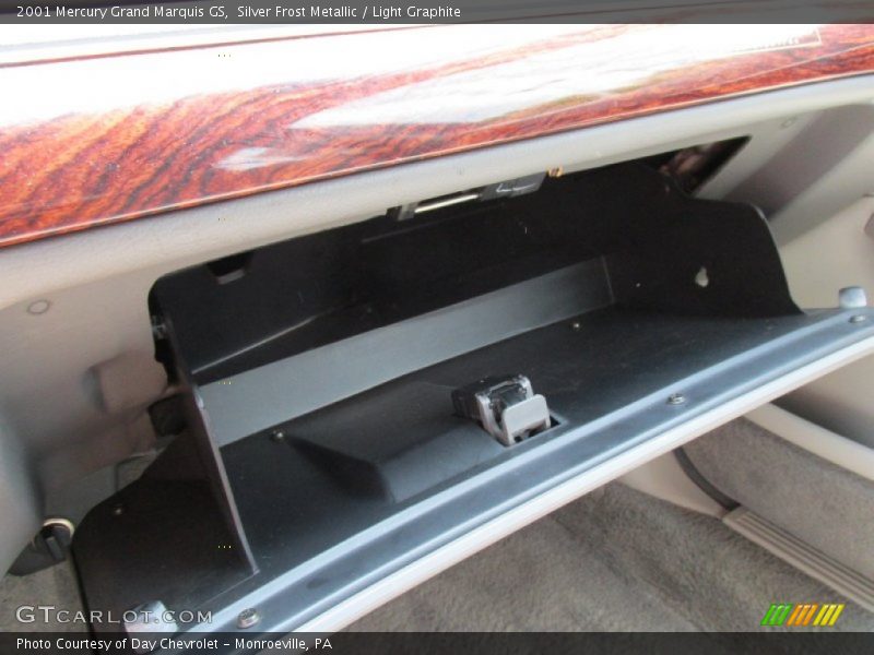 Silver Frost Metallic / Light Graphite 2001 Mercury Grand Marquis GS