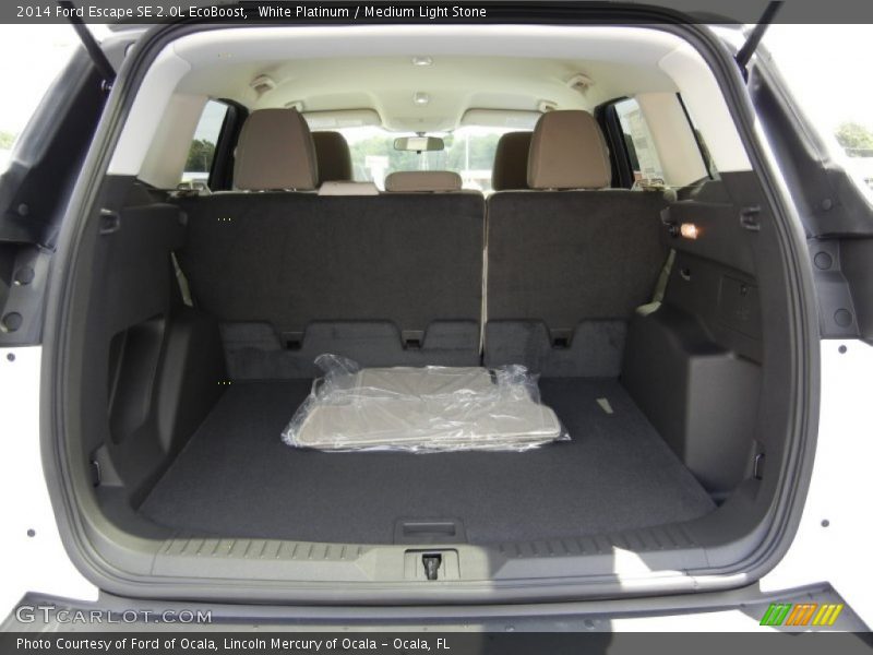  2014 Escape SE 2.0L EcoBoost Trunk