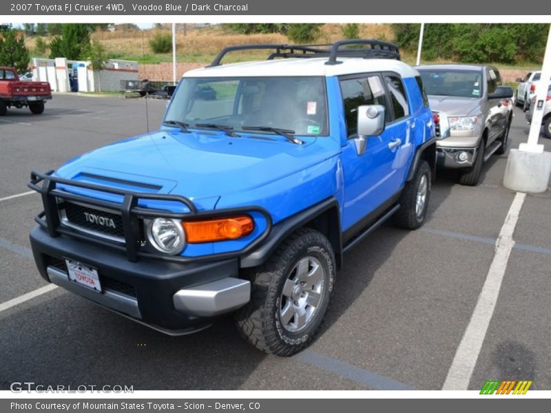Voodoo Blue / Dark Charcoal 2007 Toyota FJ Cruiser 4WD