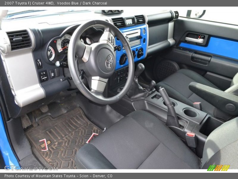  2007 FJ Cruiser 4WD Dark Charcoal Interior