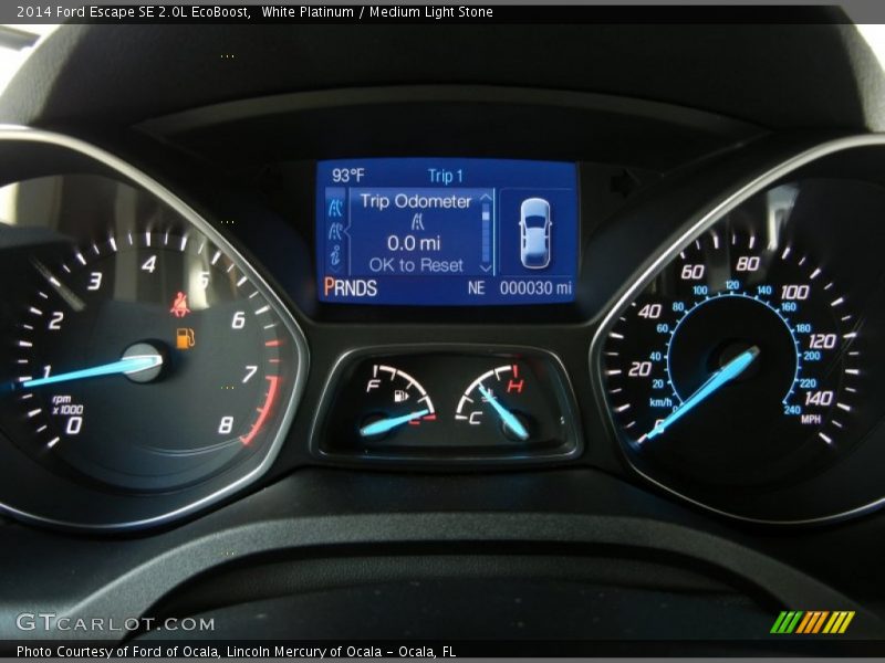  2014 Escape SE 2.0L EcoBoost SE 2.0L EcoBoost Gauges