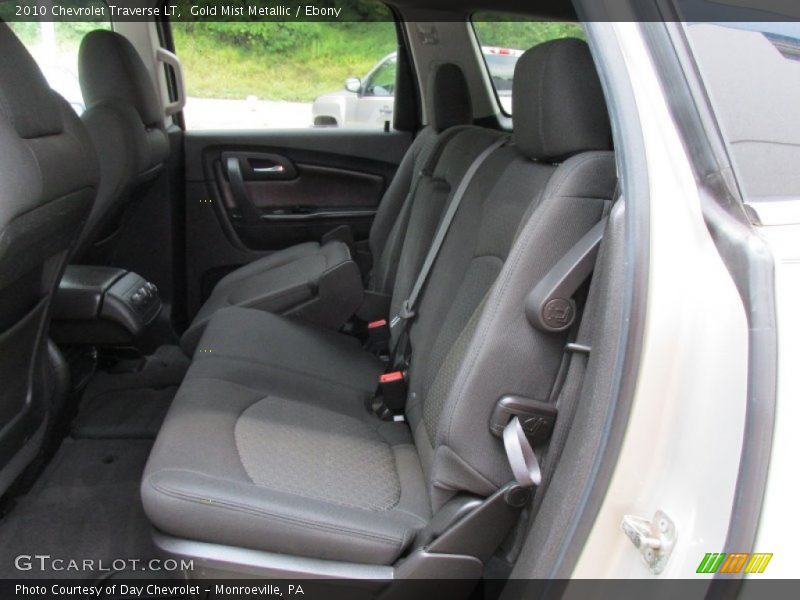 Gold Mist Metallic / Ebony 2010 Chevrolet Traverse LT