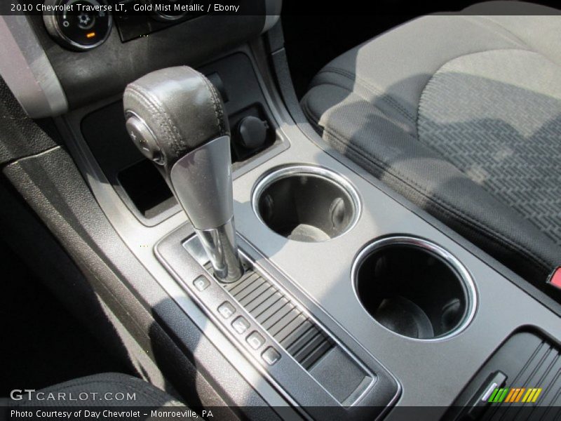 Gold Mist Metallic / Ebony 2010 Chevrolet Traverse LT