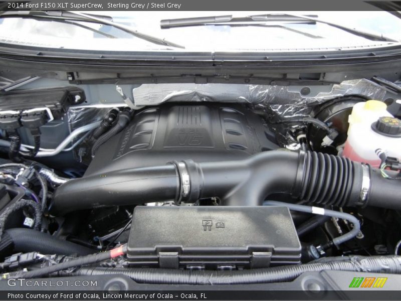 Sterling Grey / Steel Grey 2014 Ford F150 XLT SuperCrew