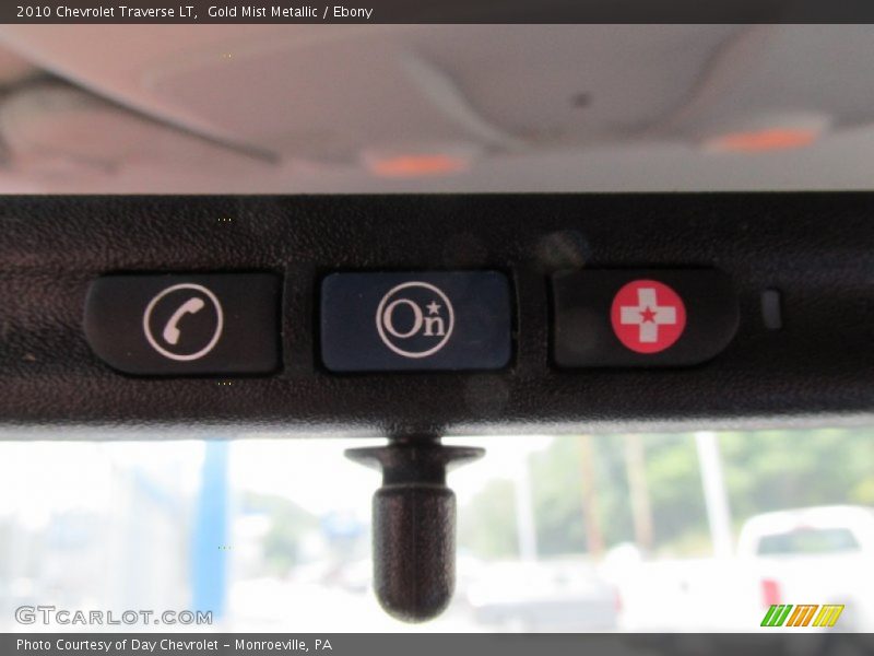 Gold Mist Metallic / Ebony 2010 Chevrolet Traverse LT