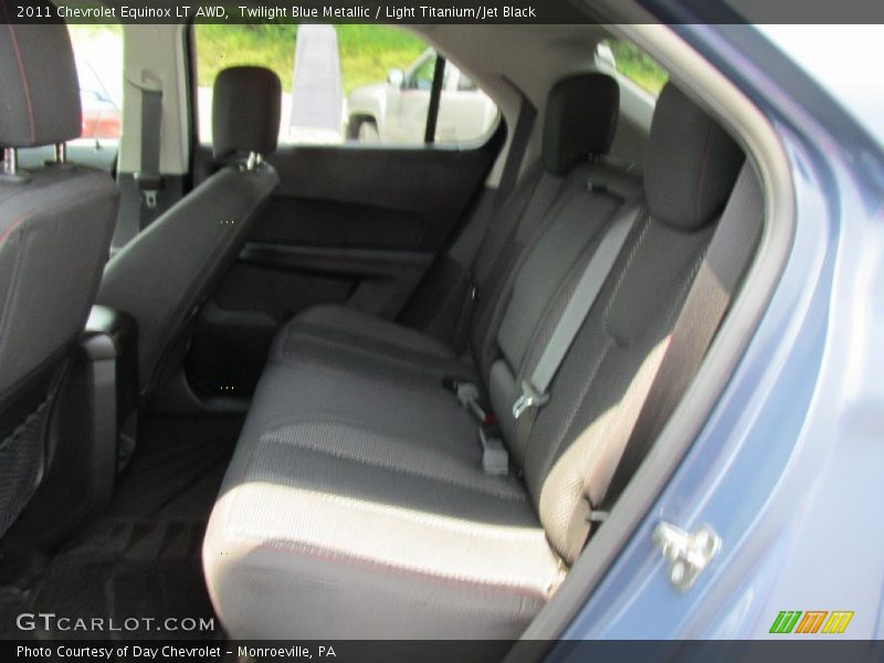 Twilight Blue Metallic / Light Titanium/Jet Black 2011 Chevrolet Equinox LT AWD