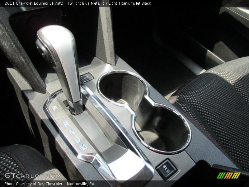 Twilight Blue Metallic / Light Titanium/Jet Black 2011 Chevrolet Equinox LT AWD