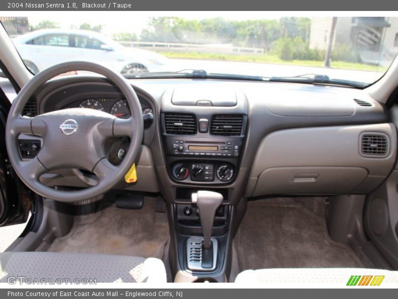 Blackout / Taupe 2004 Nissan Sentra 1.8