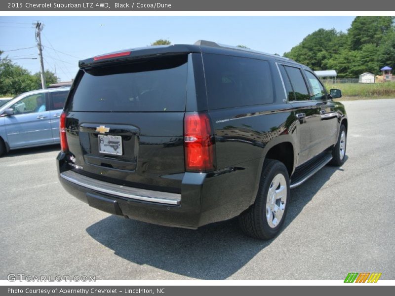 Black / Cocoa/Dune 2015 Chevrolet Suburban LTZ 4WD