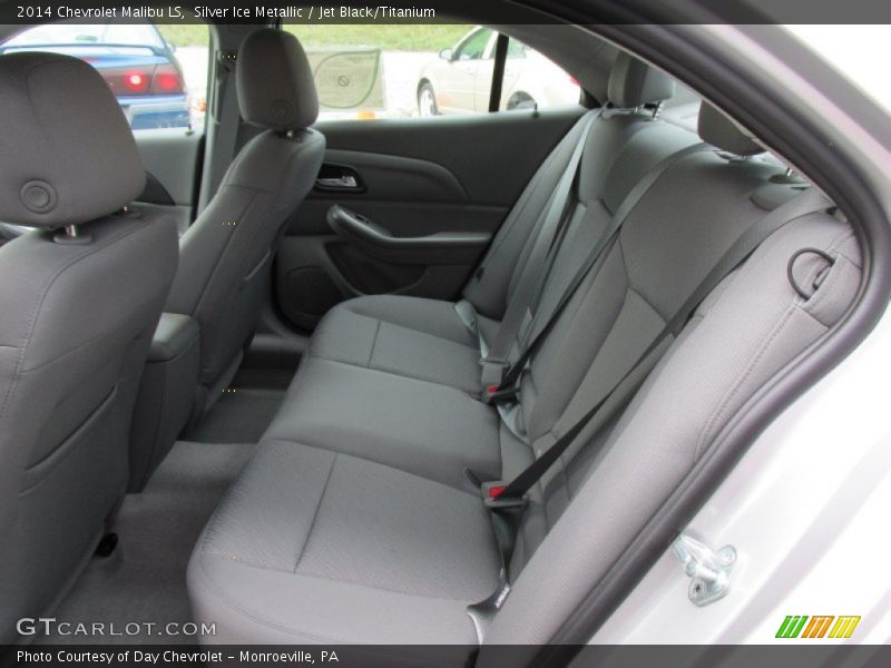 Silver Ice Metallic / Jet Black/Titanium 2014 Chevrolet Malibu LS