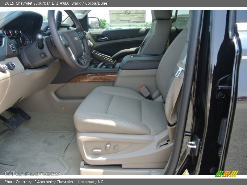 Black / Cocoa/Dune 2015 Chevrolet Suburban LTZ 4WD