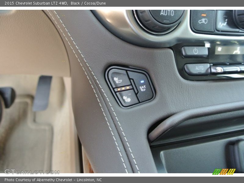 Black / Cocoa/Dune 2015 Chevrolet Suburban LTZ 4WD