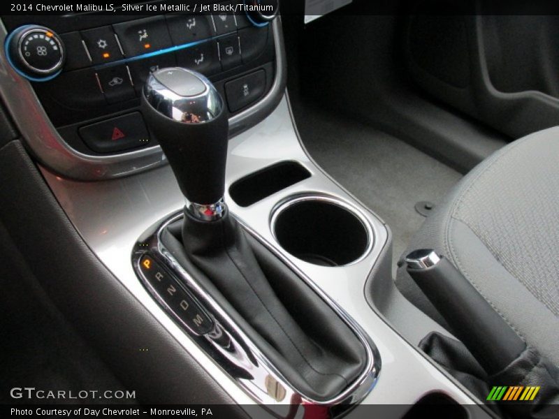 Silver Ice Metallic / Jet Black/Titanium 2014 Chevrolet Malibu LS