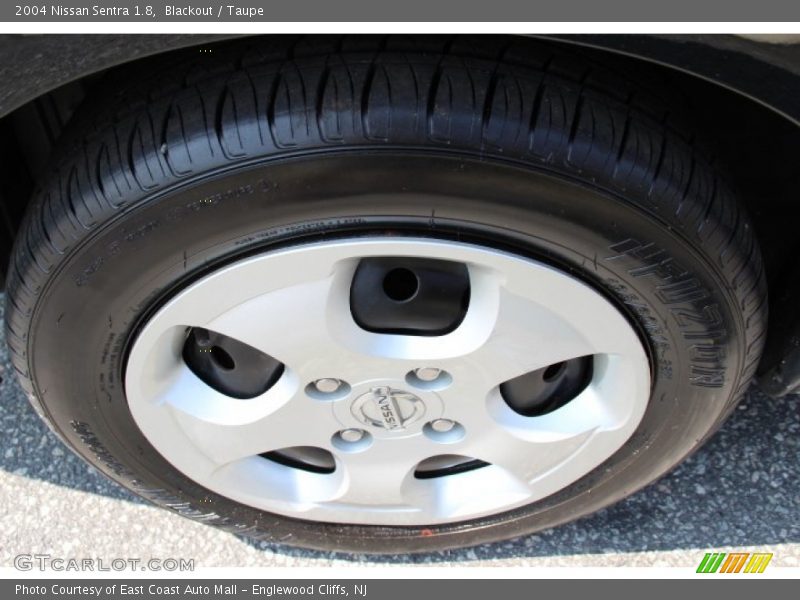 Blackout / Taupe 2004 Nissan Sentra 1.8