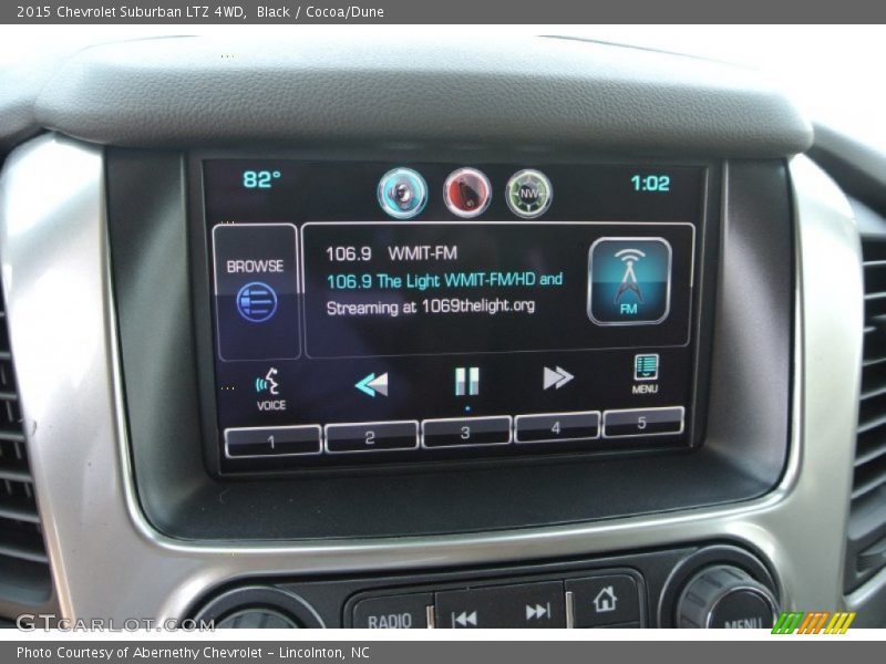 Black / Cocoa/Dune 2015 Chevrolet Suburban LTZ 4WD
