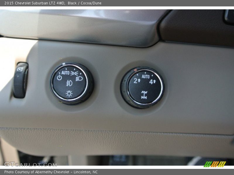 Black / Cocoa/Dune 2015 Chevrolet Suburban LTZ 4WD