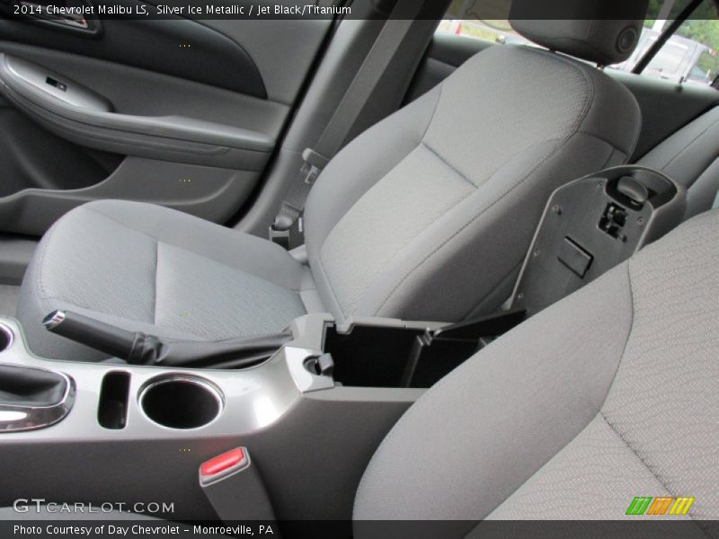 Silver Ice Metallic / Jet Black/Titanium 2014 Chevrolet Malibu LS