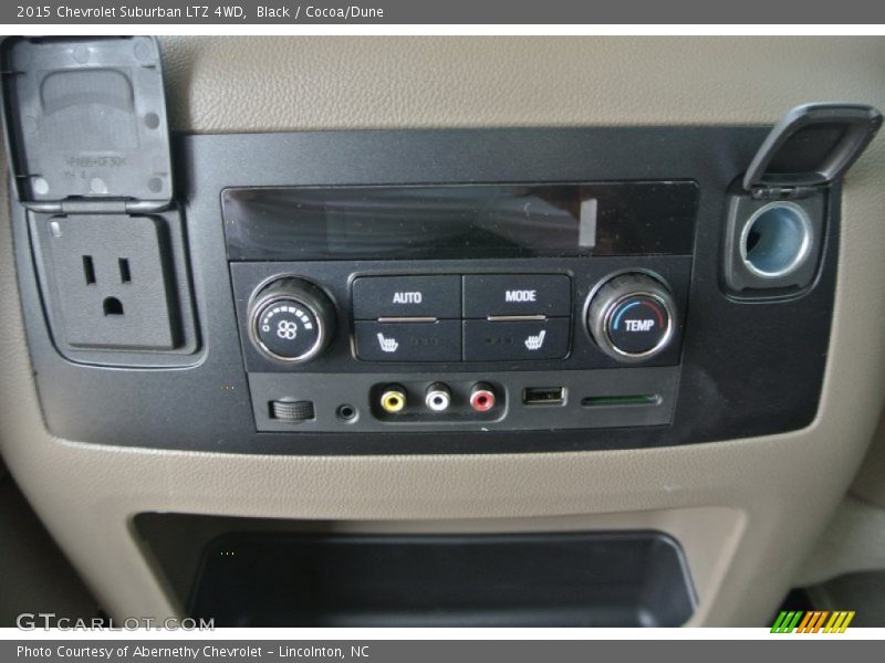Black / Cocoa/Dune 2015 Chevrolet Suburban LTZ 4WD