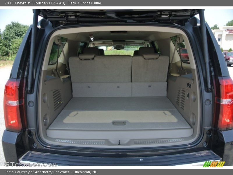Black / Cocoa/Dune 2015 Chevrolet Suburban LTZ 4WD