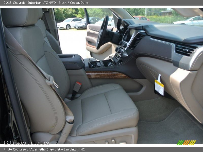 Black / Cocoa/Dune 2015 Chevrolet Suburban LTZ 4WD