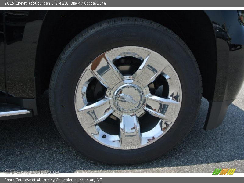 Black / Cocoa/Dune 2015 Chevrolet Suburban LTZ 4WD