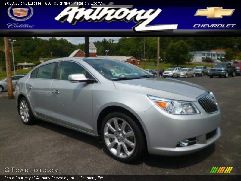 Quicksilver Metallic / Ebony 2013 Buick LaCrosse FWD