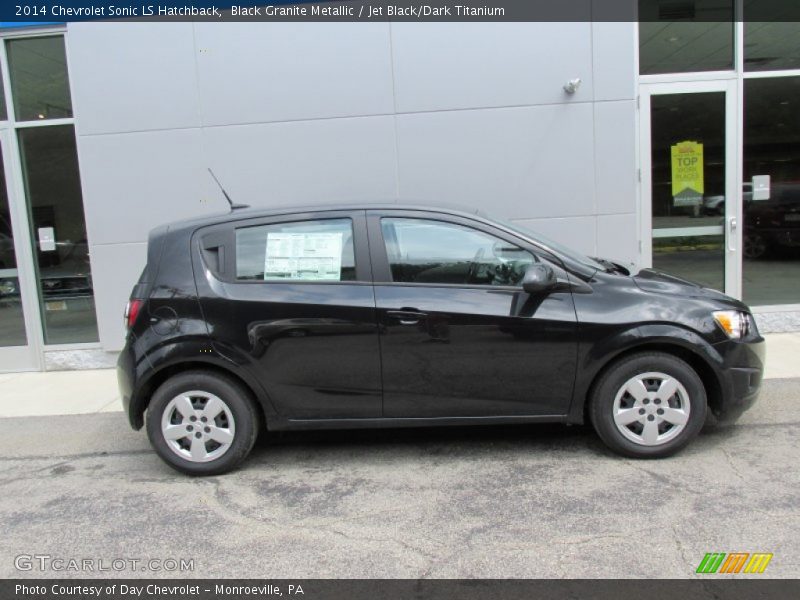 Black Granite Metallic / Jet Black/Dark Titanium 2014 Chevrolet Sonic LS Hatchback