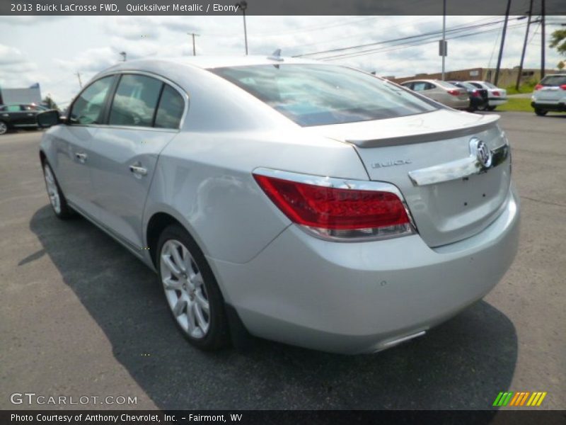 Quicksilver Metallic / Ebony 2013 Buick LaCrosse FWD