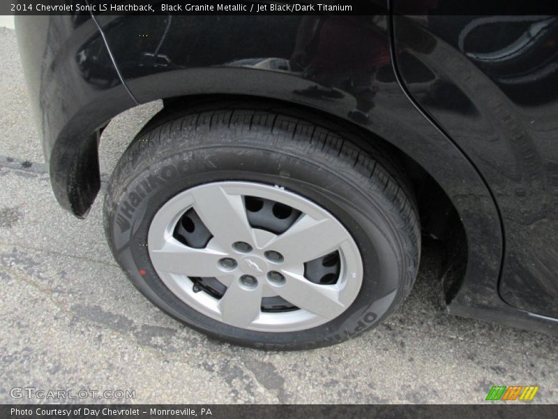 Black Granite Metallic / Jet Black/Dark Titanium 2014 Chevrolet Sonic LS Hatchback