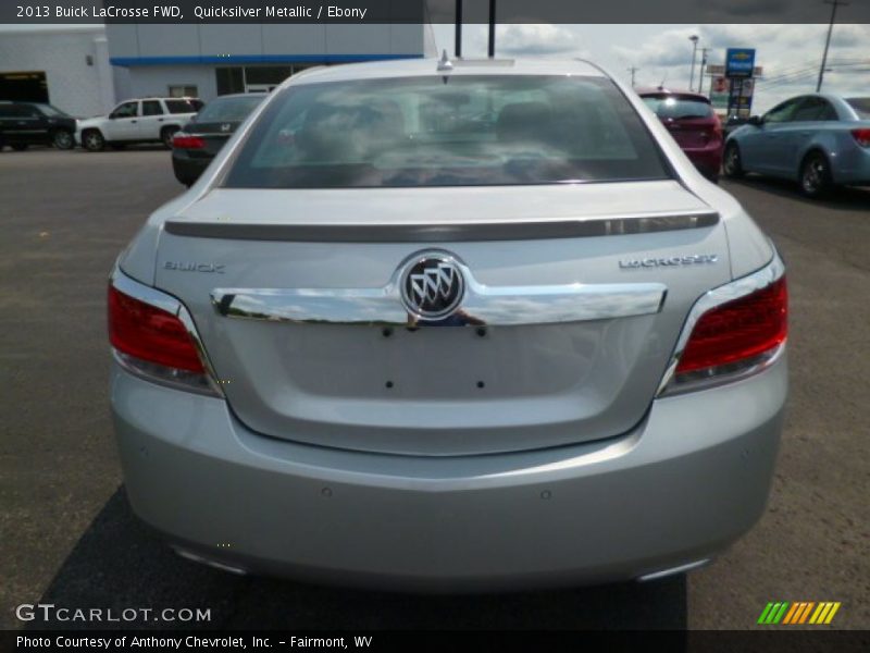 Quicksilver Metallic / Ebony 2013 Buick LaCrosse FWD