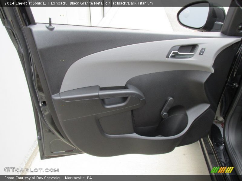 Black Granite Metallic / Jet Black/Dark Titanium 2014 Chevrolet Sonic LS Hatchback