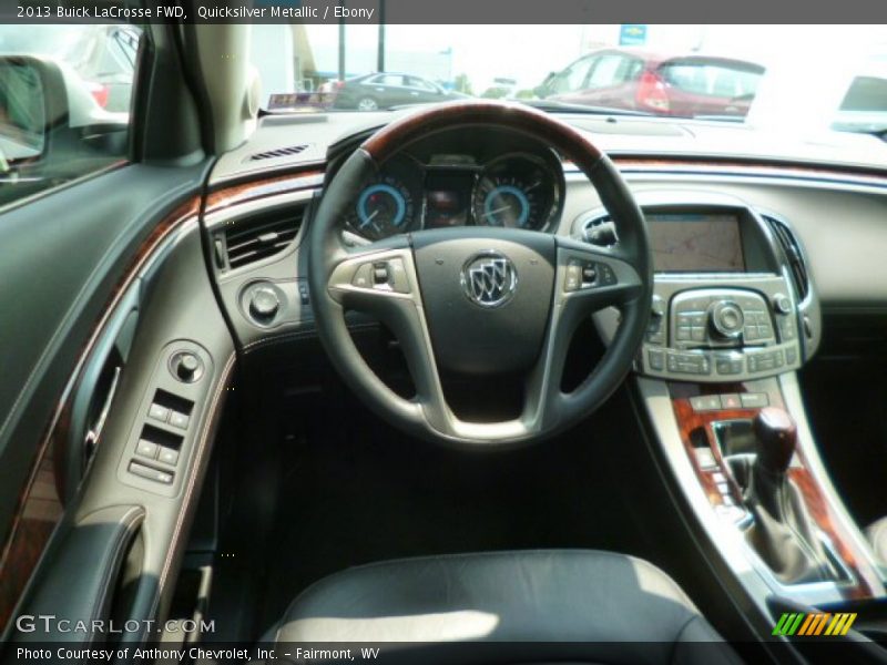 Quicksilver Metallic / Ebony 2013 Buick LaCrosse FWD