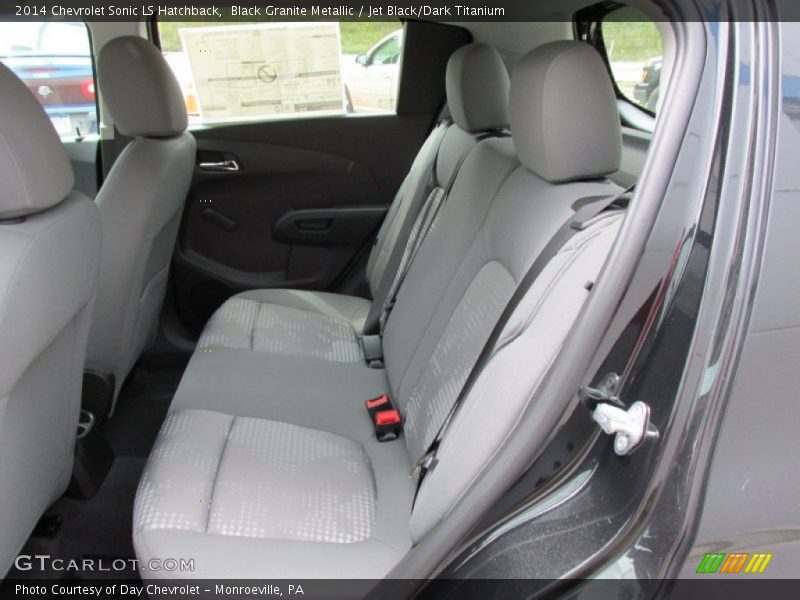 Black Granite Metallic / Jet Black/Dark Titanium 2014 Chevrolet Sonic LS Hatchback