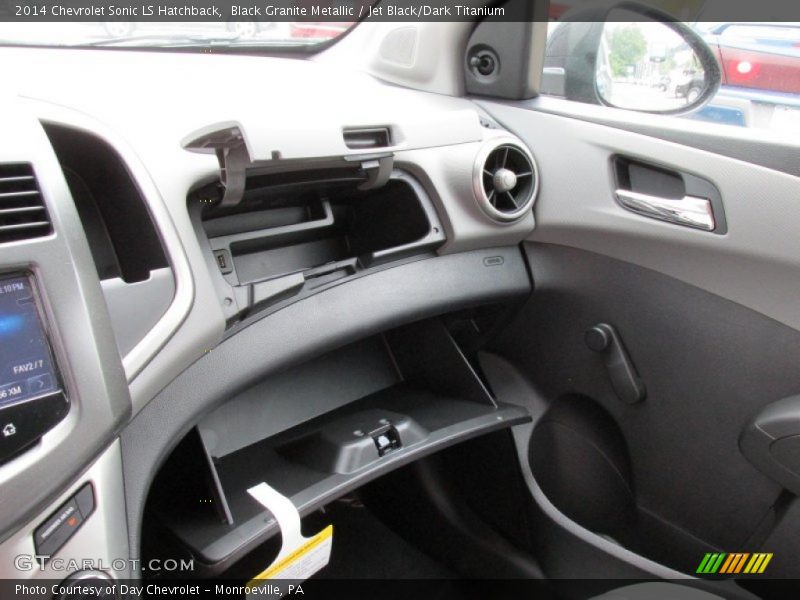 Black Granite Metallic / Jet Black/Dark Titanium 2014 Chevrolet Sonic LS Hatchback