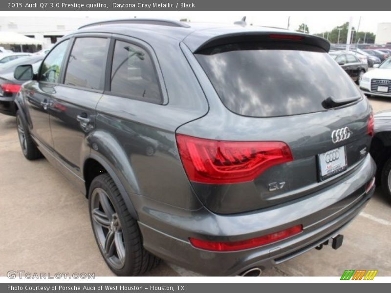Daytona Gray Metallic / Black 2015 Audi Q7 3.0 Prestige quattro