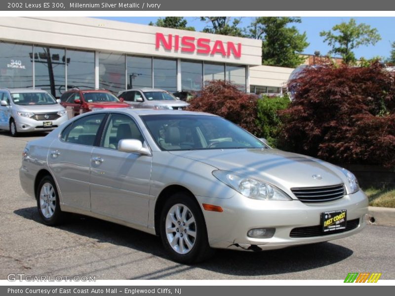 Millennium Silver Metallic / Ivory 2002 Lexus ES 300