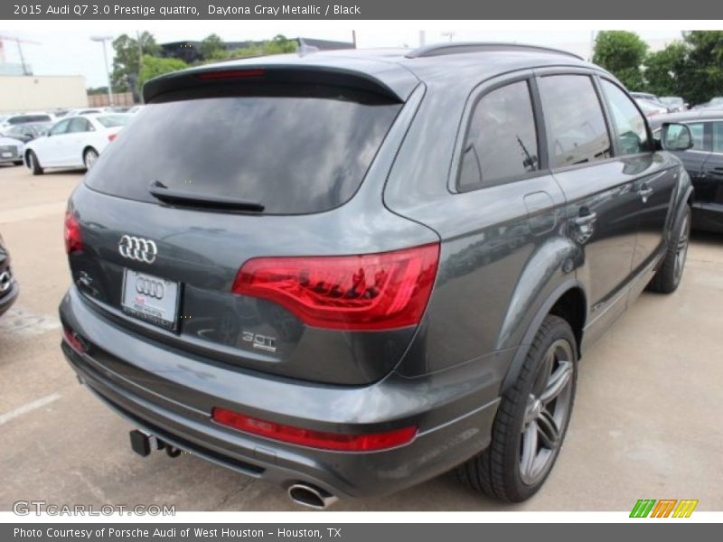 Daytona Gray Metallic / Black 2015 Audi Q7 3.0 Prestige quattro