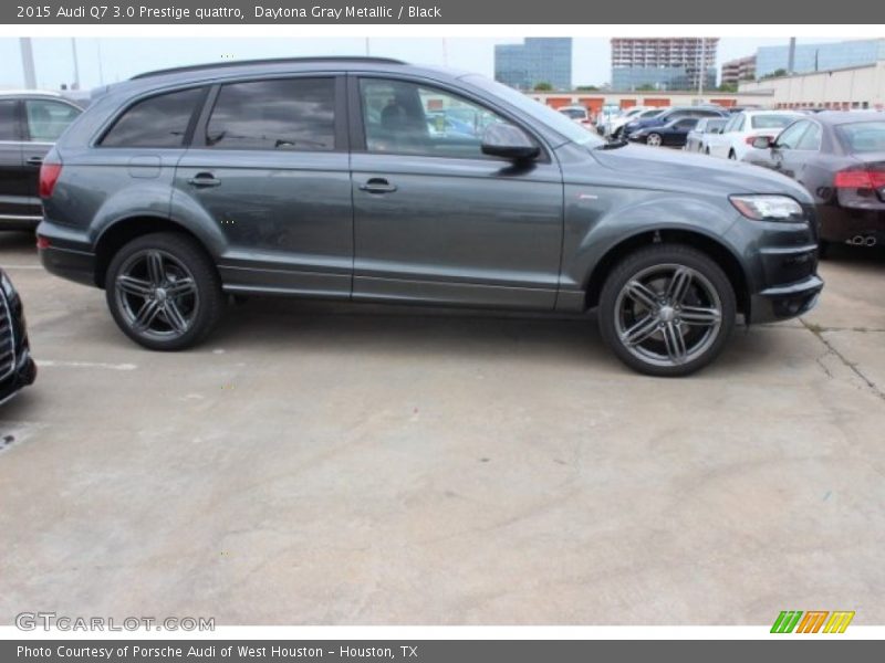 Daytona Gray Metallic / Black 2015 Audi Q7 3.0 Prestige quattro